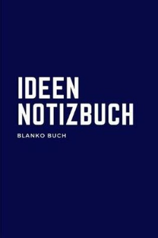 Cover of Ideen Notizbuch