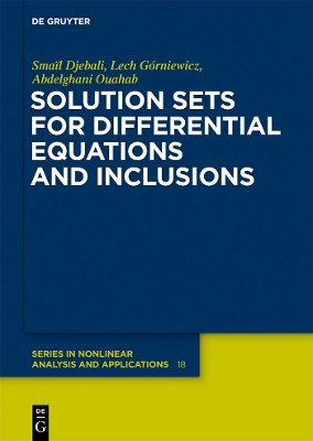 Book cover for Solution Sets for Differential Equations and Inclusions