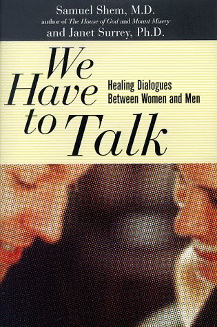 Cover of We Have to Talk