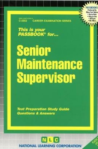 Cover of Senior Maintenance Supervisor