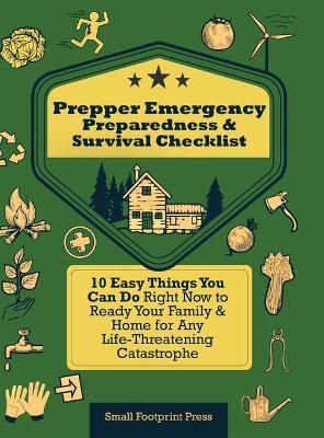 Book cover for Prepper Emergency Preparedness Survival Checklist