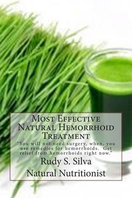 Book cover for Most Effective Natural Hemorrhoid Treatment