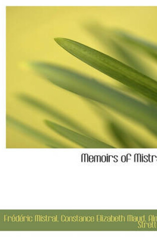 Cover of Memoirs of Mistral