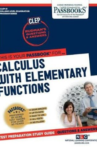 Cover of Calculus with Elementary Functions (Clep-21)