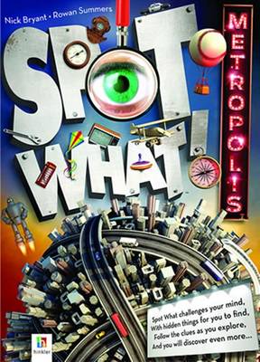 Book cover for Spot What! Metropolis with Lenticular Eye