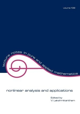 Book cover for nonlinear analysis and applications