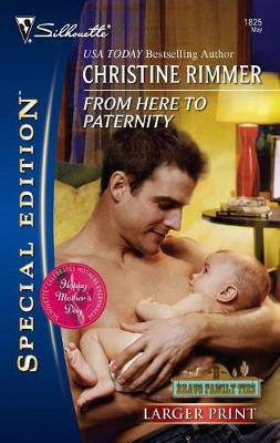 Book cover for From Here to Paternity