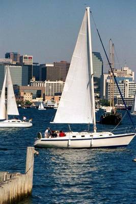 Book cover for San Diego Sailboat (200 Page Lined Journal)