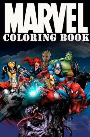 Cover of Marvel Coloring Book