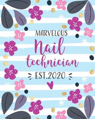 Book cover for Marvelous Nail Technician, Est. 2020