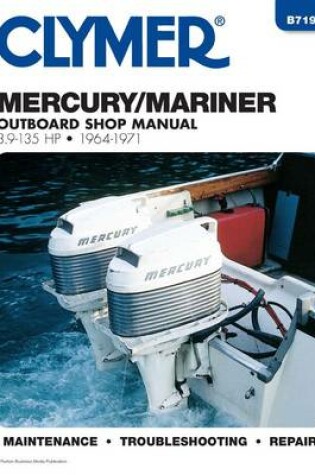 Cover of Mercury Vintage 3.9-135 HP Outboard Service and Repair Manual (1964-1971)