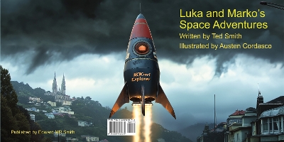 Book cover for Luka and Marko's Space Adventures