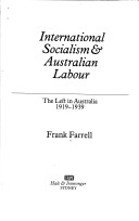 Book cover for International Socialism and Australian Labour