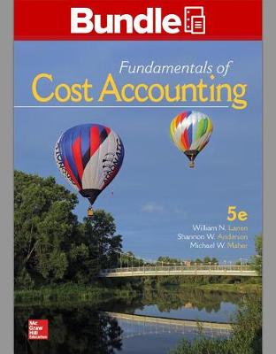 Book cover for Gen Combo LL Fundamentals of Cost Accounting; Connect 1s Access Card