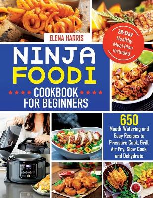 Book cover for Ninja Foodi Cookbook for Beginners