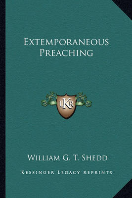 Book cover for Extemporaneous Preaching