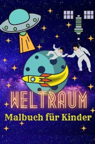 Cover of Weltraum-Malbuch fur Kinder