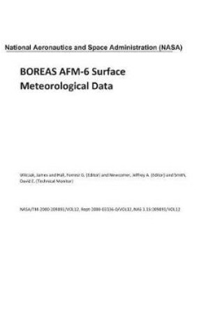 Cover of Boreas Afm-6 Surface Meteorological Data