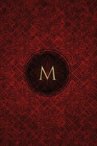 Cover of Monogram "M" Blank Sketchbook