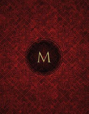 Cover of Monogram "M" Blank Sketchbook