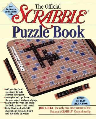 Book cover for The Official Scrabble Puzzle Book