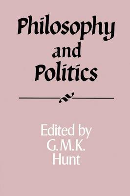 Book cover for Philosophy and Politics