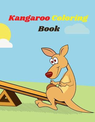 Book cover for Kangaroo Coloring Book