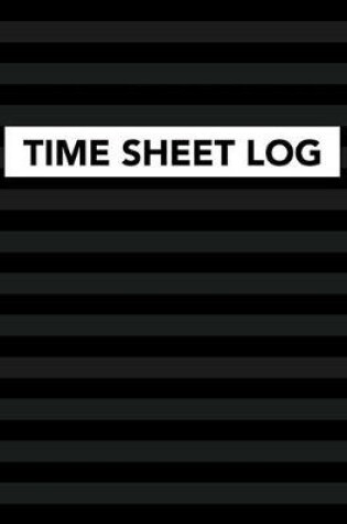 Cover of Time Sheet Log