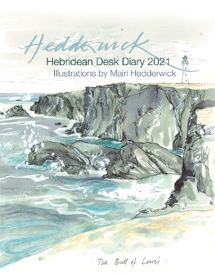 Book cover for Hebridean Desk Diary 2021