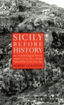 Book cover for Sicily Before History