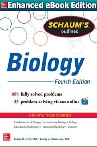 Cover of Schaum's Outline of Biology