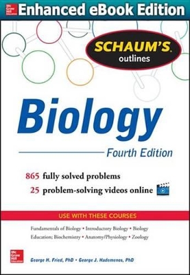 Book cover for Schaum's Outline of Biology