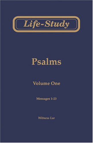 Book cover for Life-Study of the Psalms Vol. 1