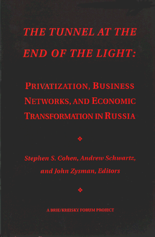 Book cover for Tunnel at the End of the Light