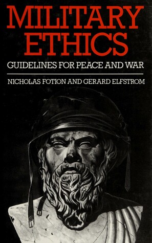 Book cover for Military Ethics