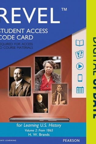 Cover of Revel for Learning U.S. History, Semester 2 -- Access Card