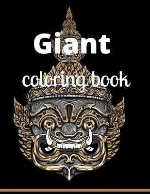 Book cover for Giant coloring book