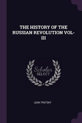 Book cover for The History of the Russian Revolution Vol-III