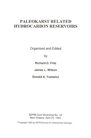 Cover of Paleokarst Related Hydrocarbon Reservoirs