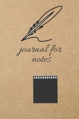 Book cover for Journal for Notes