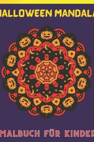 Cover of Halloween-Mandala-Malbuch für Kinder