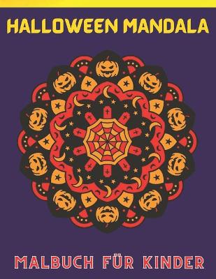 Book cover for Halloween-Mandala-Malbuch für Kinder