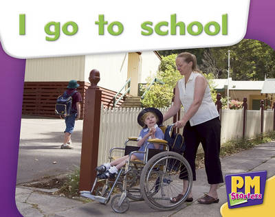 Book cover for I go to school
