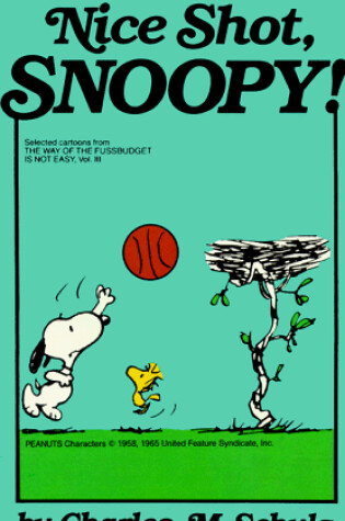 Cover of Nice Shot, Snoopy