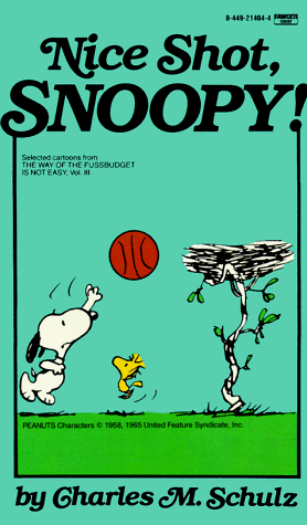 Book cover for Nice Shot, Snoopy