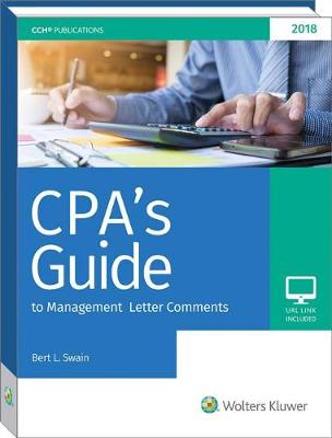 Book cover for CPA's Guide to Management Letter Comments (2018)