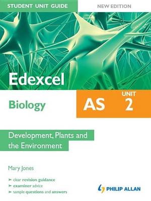 Book cover for Edexcel as Biology Student Unit Guide New Edition