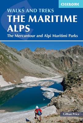 Book cover for Walks and Treks in the Maritime Alps