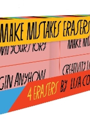 Cover of Make Mistakes Erasers