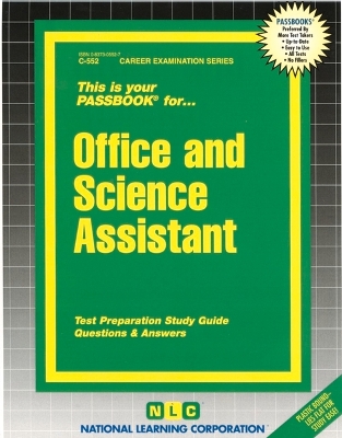 Book cover for Office & Science Assistant